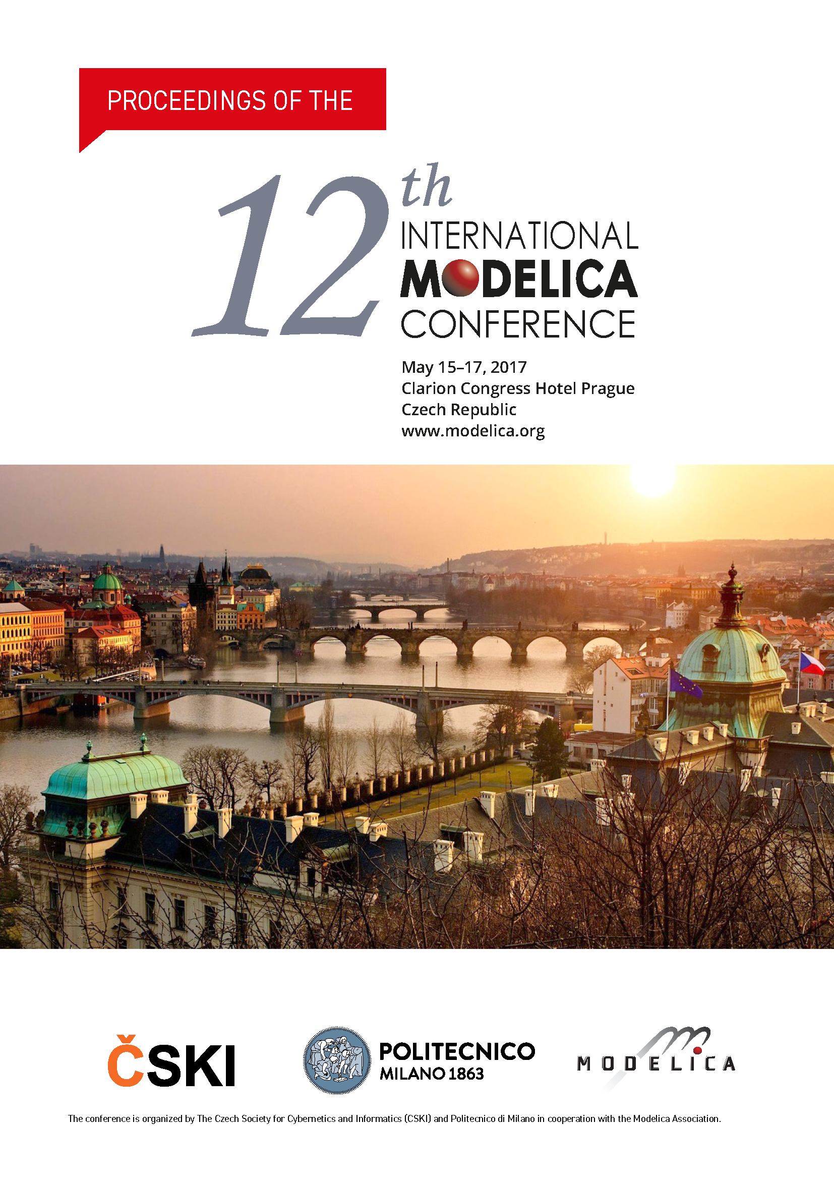 					View Proceedings of the 12th International Modelica Conference, Prague, Czech Republic, May 15-17, 2017
				