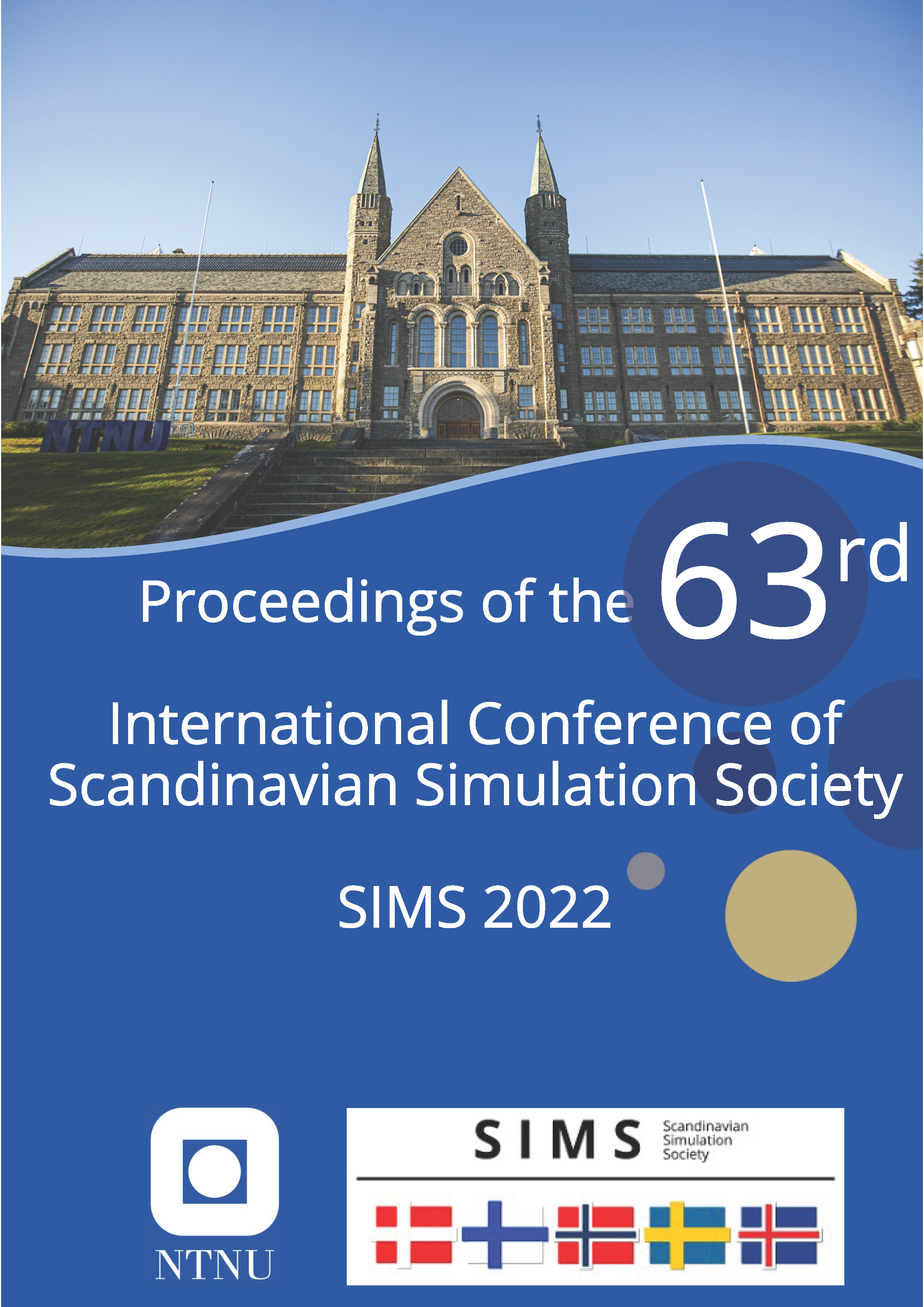 					View Proceedings of the 63rd International Conference of Scandinavian Simulation Society, SIMS 2022, Trondheim, Norway, September 20-21, 2022
				